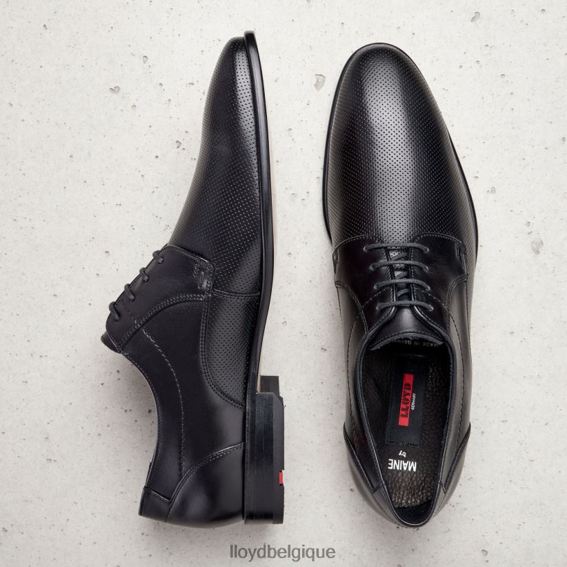 LLOYD Maine Hommes noir 4Z6Z66193 chaussures