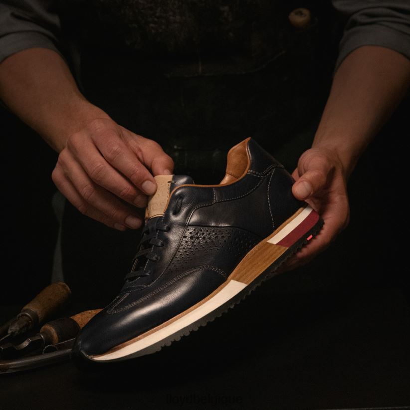 LLOYD Walcott Hommes bleu 4Z6Z66203 chaussures