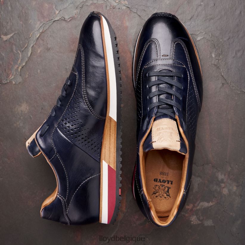 LLOYD Walcott Hommes bleu 4Z6Z66203 chaussures