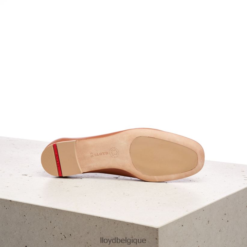 LLOYD ballerine en cuir femmes brun 4Z6Z661256 chaussures