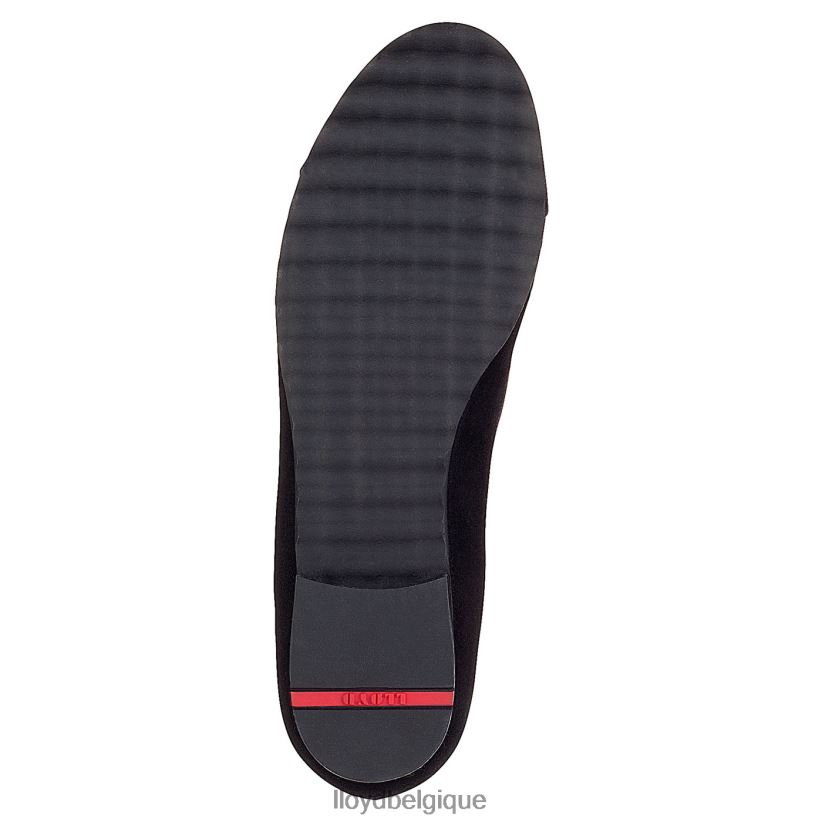 LLOYD ballerine en cuir verni femmes noir 4Z6Z661171 chaussures