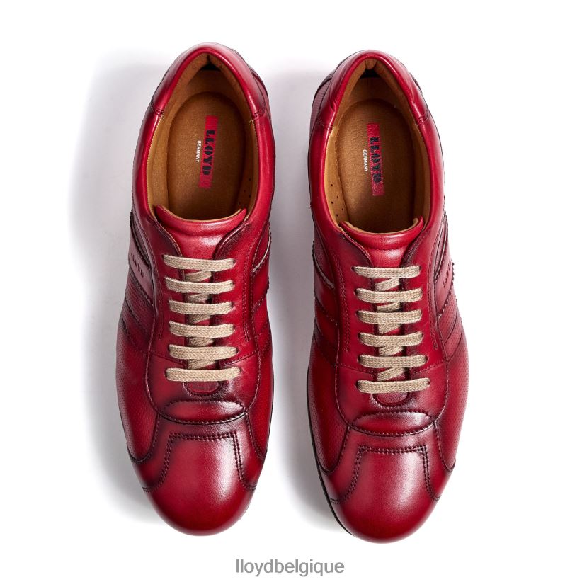 LLOYD barée Hommes rouge 4Z6Z66403 chaussures