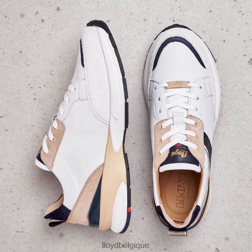 LLOYD baskets Spopty en cuir lisse femmes combiné 4Z6Z66833 chaussures