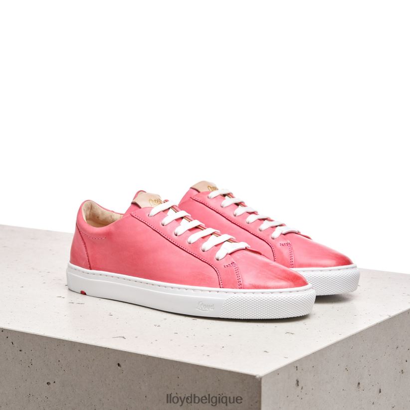 LLOYD baskets Spopty en cuir lisse femmes rose 4Z6Z66842 chaussures