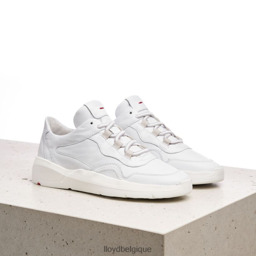 LLOYD baskets basses en cuir femmes blanc 4Z6Z66829 chaussures