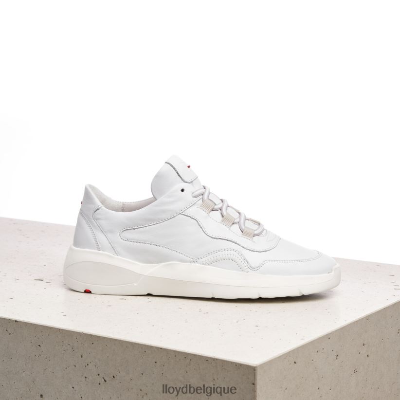 LLOYD baskets basses en cuir femmes blanc 4Z6Z66829 chaussures