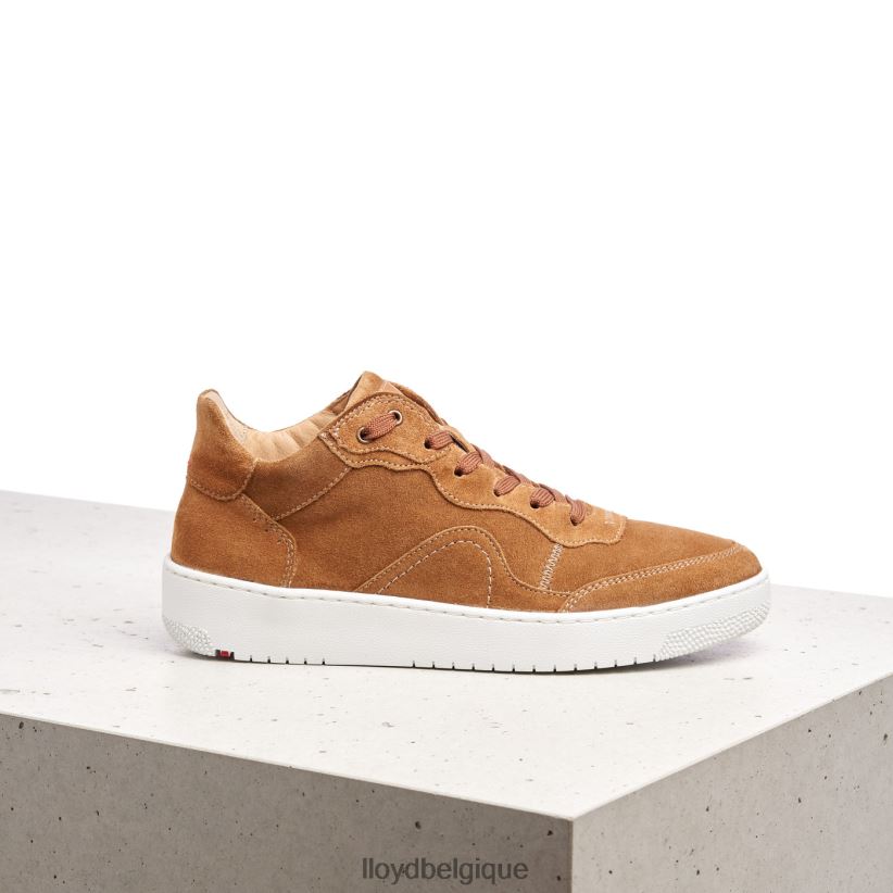 LLOYD baskets basses en cuir femmes brun 4Z6Z66782 chaussures