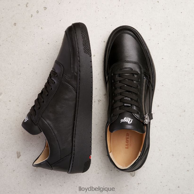 LLOYD baskets basses en cuir femmes noir 4Z6Z66823 chaussures