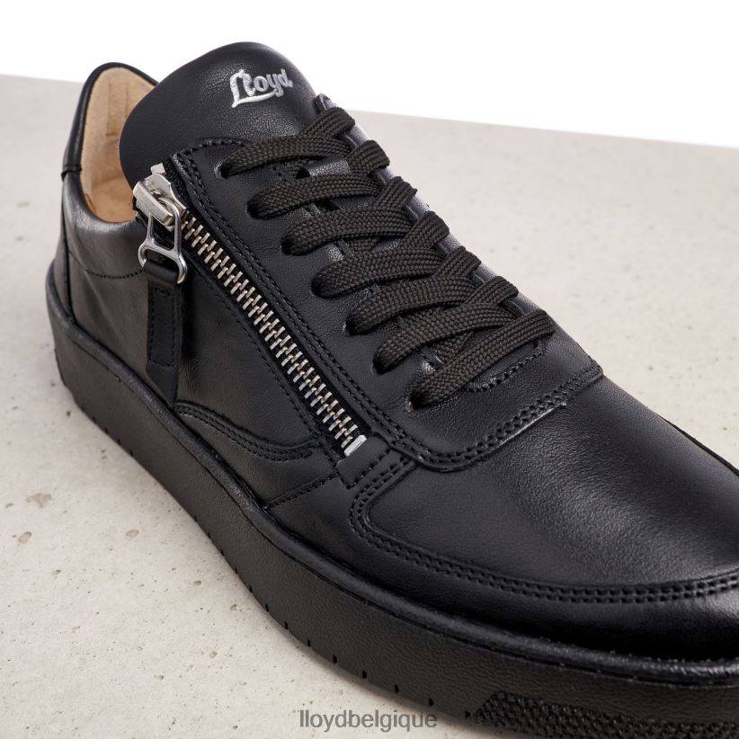 LLOYD baskets basses en cuir femmes noir 4Z6Z66823 chaussures