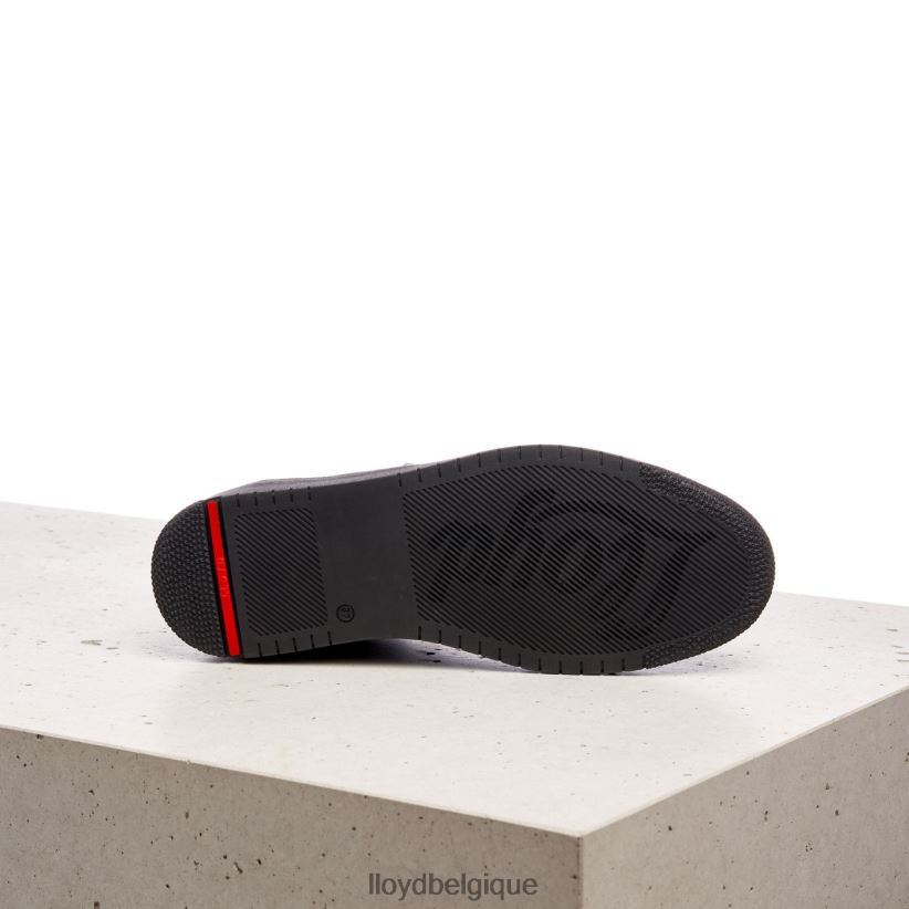 LLOYD baskets basses en cuir femmes noir 4Z6Z66823 chaussures