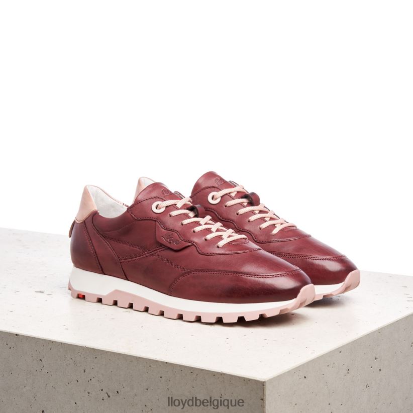 LLOYD baskets basses femmes rouge 4Z6Z66803 chaussures