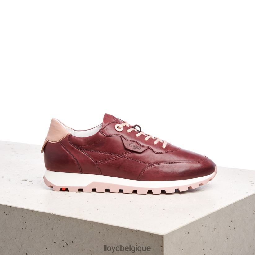 LLOYD baskets basses femmes rouge 4Z6Z66803 chaussures