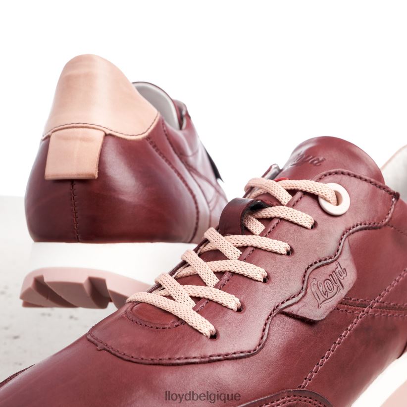 LLOYD baskets basses femmes rouge 4Z6Z66803 chaussures