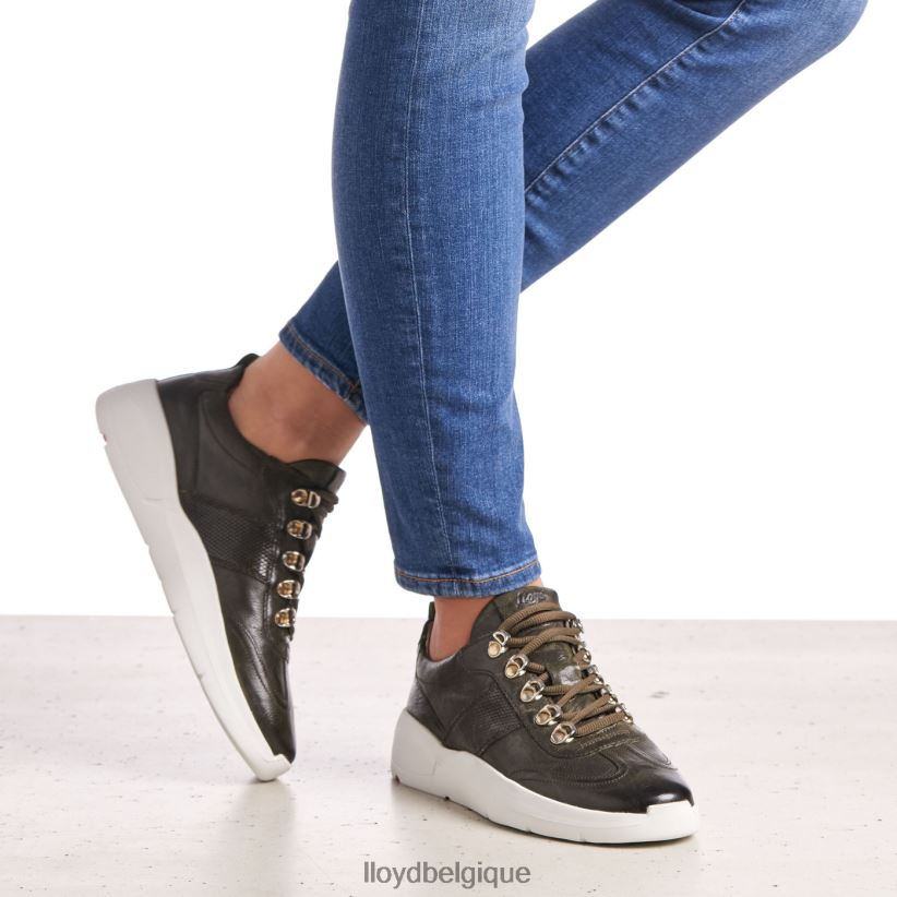 LLOYD baskets basses femmes vert 4Z6Z661351 chaussures