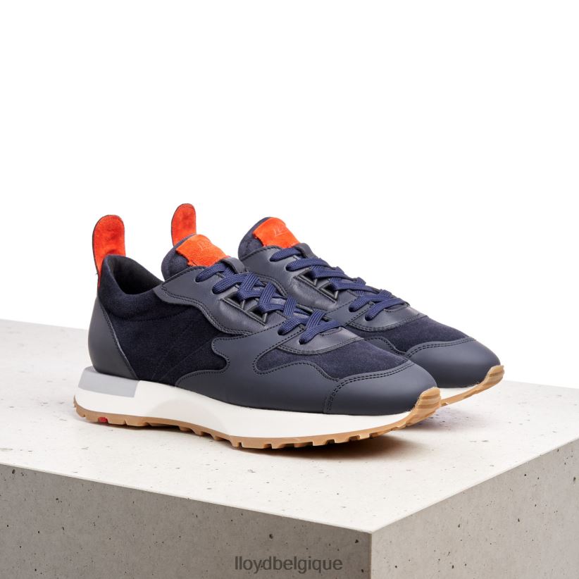 LLOYD baskets en cuir de mouton femmes bleu 4Z6Z66791 chaussures