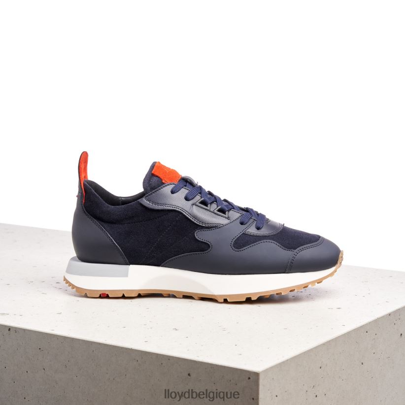 LLOYD baskets en cuir de mouton femmes bleu 4Z6Z66791 chaussures