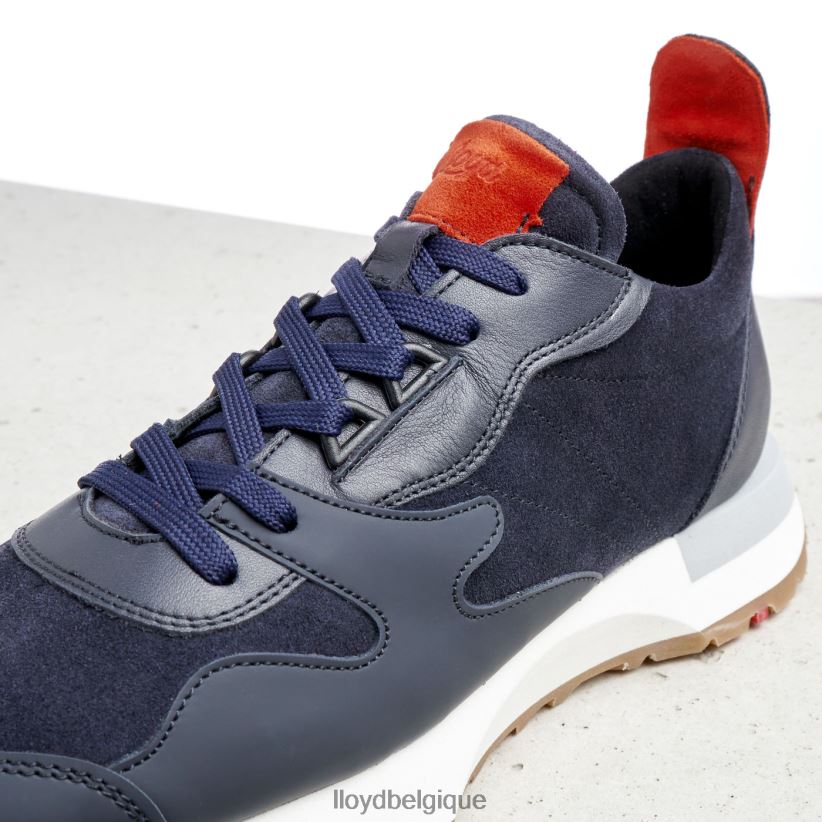 LLOYD baskets en cuir de mouton femmes bleu 4Z6Z66791 chaussures