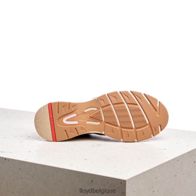 LLOYD baskets en cuir de mouton femmes brun 4Z6Z66804 chaussures