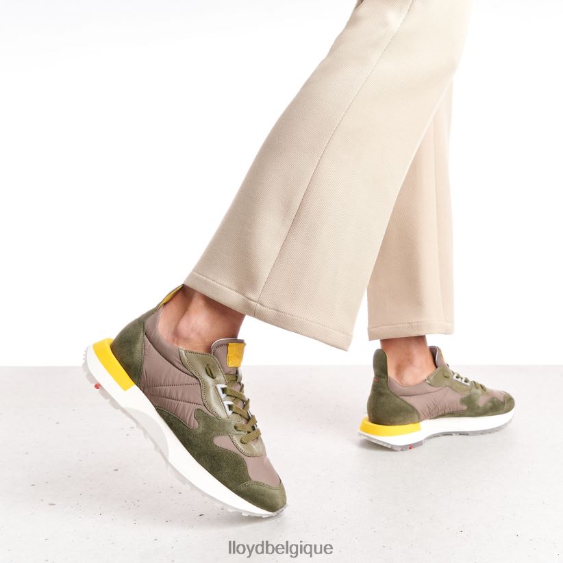 LLOYD baskets en cuir de mouton femmes combiné 4Z6Z66800 chaussures