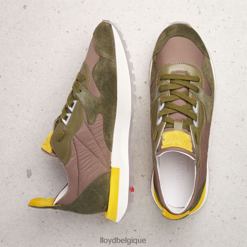 LLOYD baskets en cuir de mouton femmes combiné 4Z6Z66800 chaussures