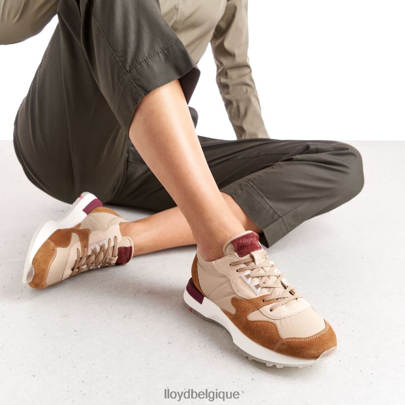 LLOYD baskets en cuir de mouton femmes combiné 4Z6Z66820 chaussures