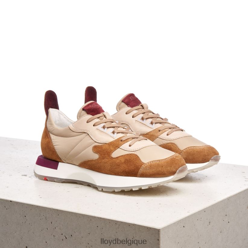 LLOYD baskets en cuir de mouton femmes combiné 4Z6Z66820 chaussures