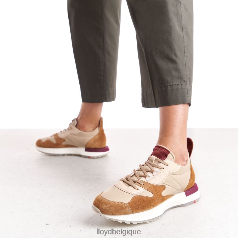 LLOYD baskets en cuir de mouton femmes combiné 4Z6Z66820 chaussures