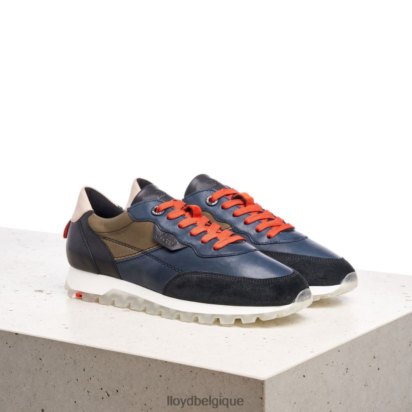 LLOYD baskets en cuir de mouton femmes combiné 4Z6Z66821 chaussures