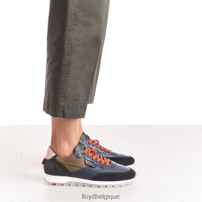 LLOYD baskets en cuir de mouton femmes combiné 4Z6Z66821 chaussures