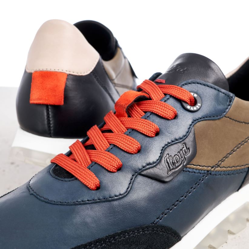 LLOYD baskets en cuir de mouton femmes combiné 4Z6Z66821 chaussures