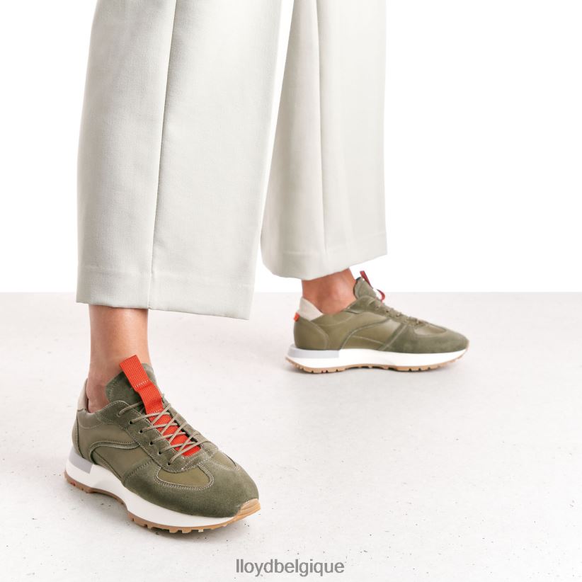 LLOYD baskets en cuir de mouton femmes combiné 4Z6Z66836 chaussures