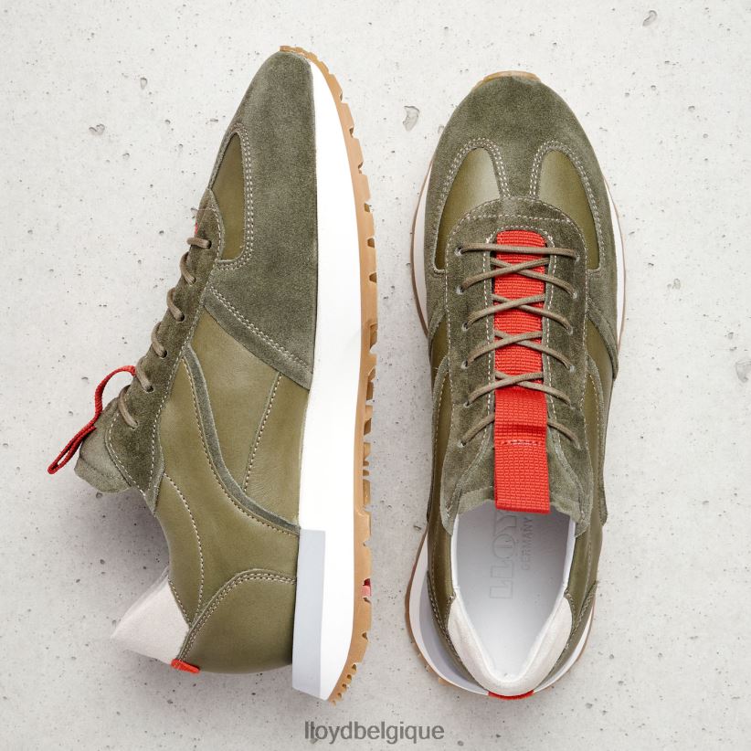 LLOYD baskets en cuir de mouton femmes combiné 4Z6Z66836 chaussures