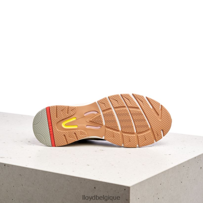 LLOYD baskets en cuir de mouton femmes vert 4Z6Z66817 chaussures