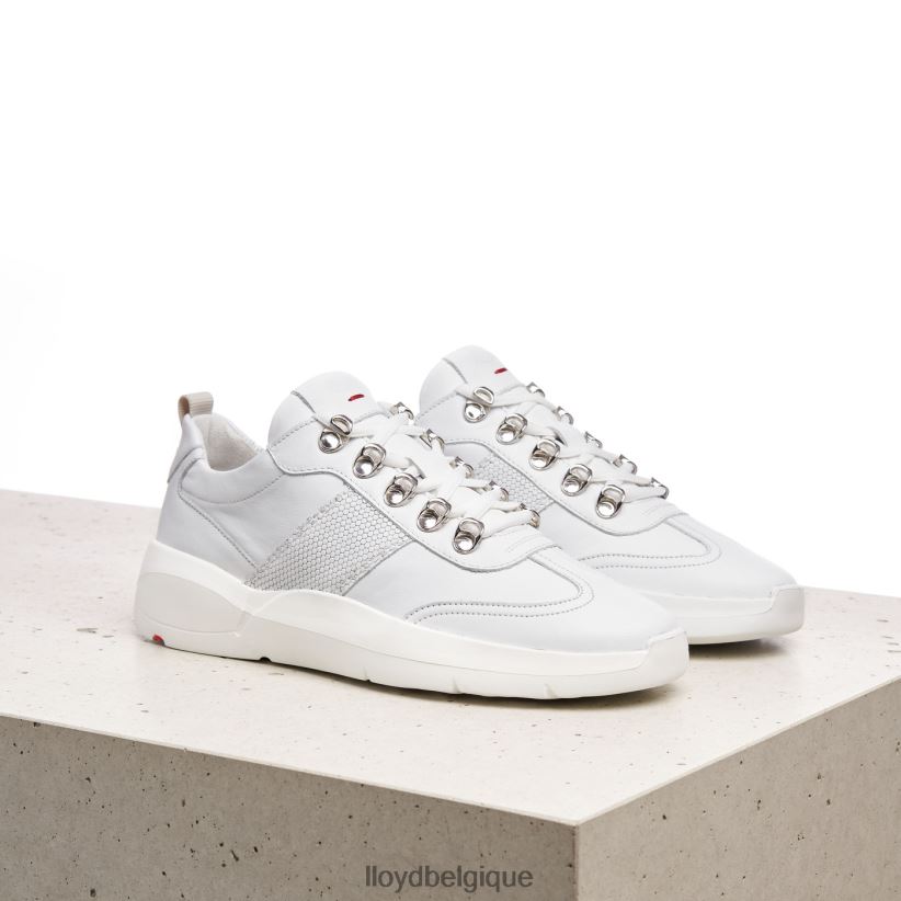 LLOYD baskets en cuir femmes blanc 4Z6Z66790 chaussures