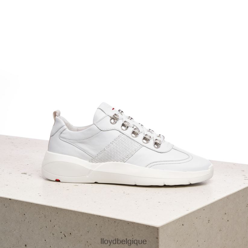 LLOYD baskets en cuir femmes blanc 4Z6Z66790 chaussures
