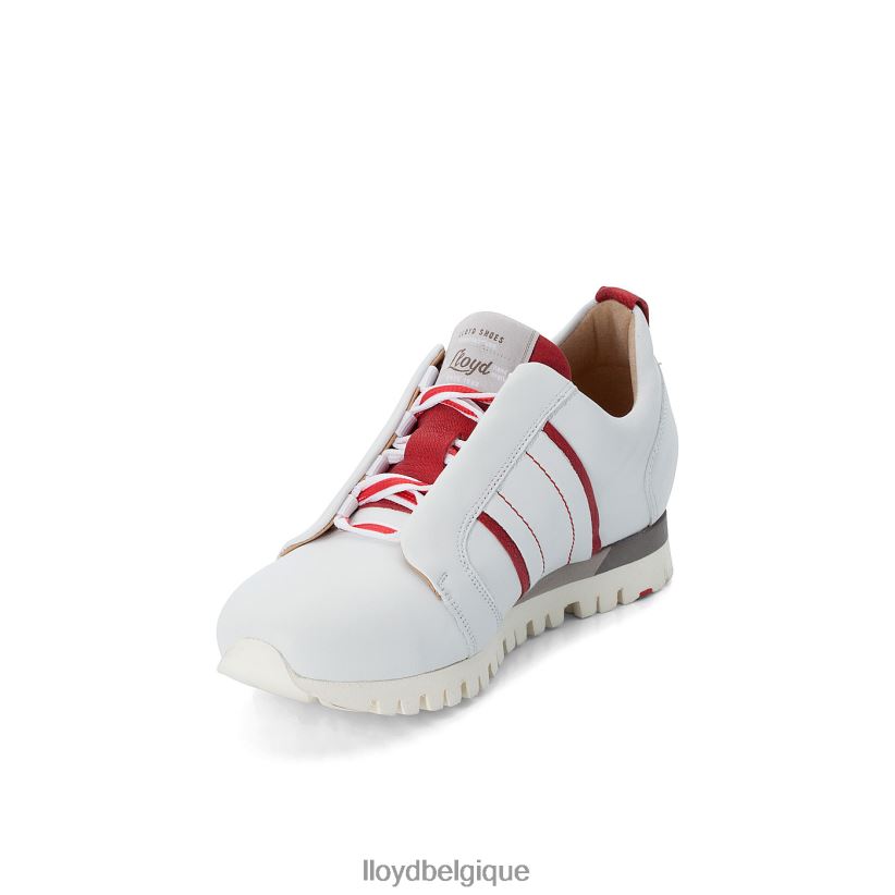 LLOYD baskets en cuir femmes blanc 4Z6Z66847 chaussures