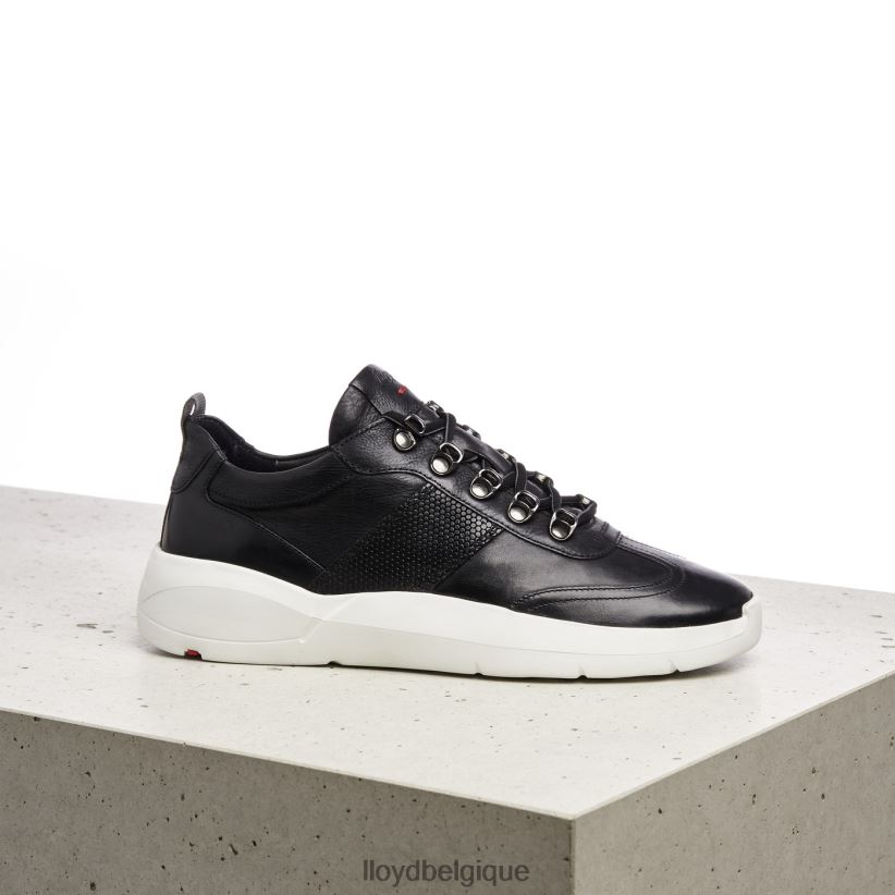 LLOYD baskets en cuir femmes noir 4Z6Z66834 chaussures