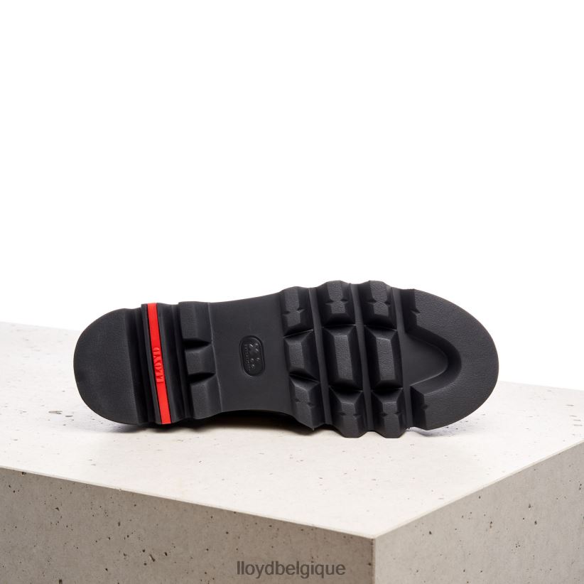 LLOYD baskets en cuir lisse femmes beige 4Z6Z661177 chaussures