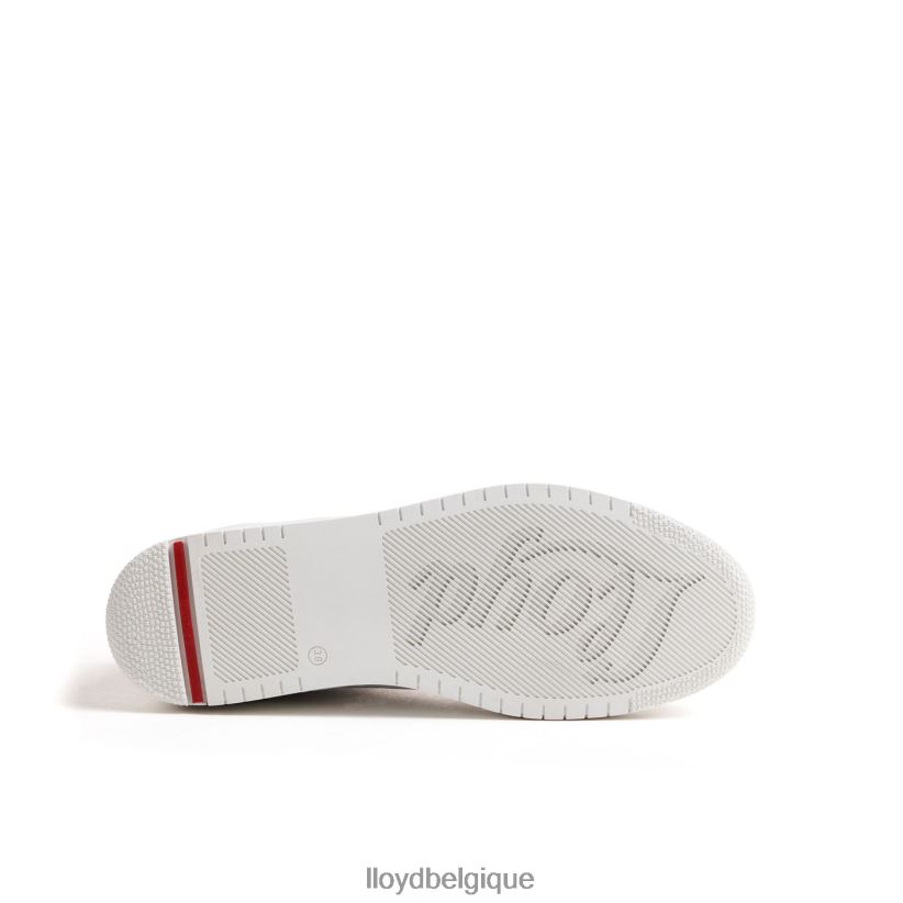 LLOYD baskets en cuir lisse femmes blanc 4Z6Z66756 chaussures