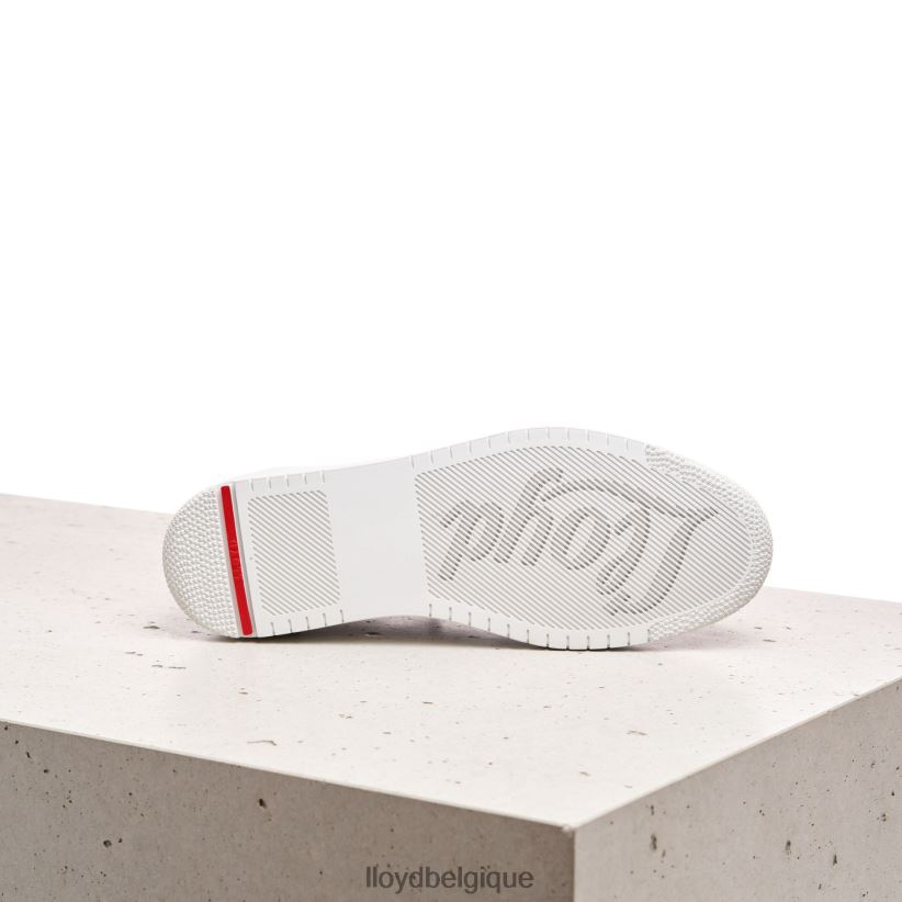 LLOYD baskets en cuir lisse femmes blanc 4Z6Z66806 chaussures