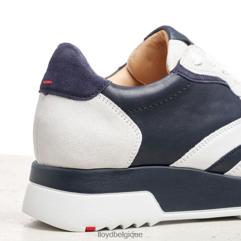 LLOYD baskets en cuir lisse femmes blanc 4Z6Z66870 chaussures