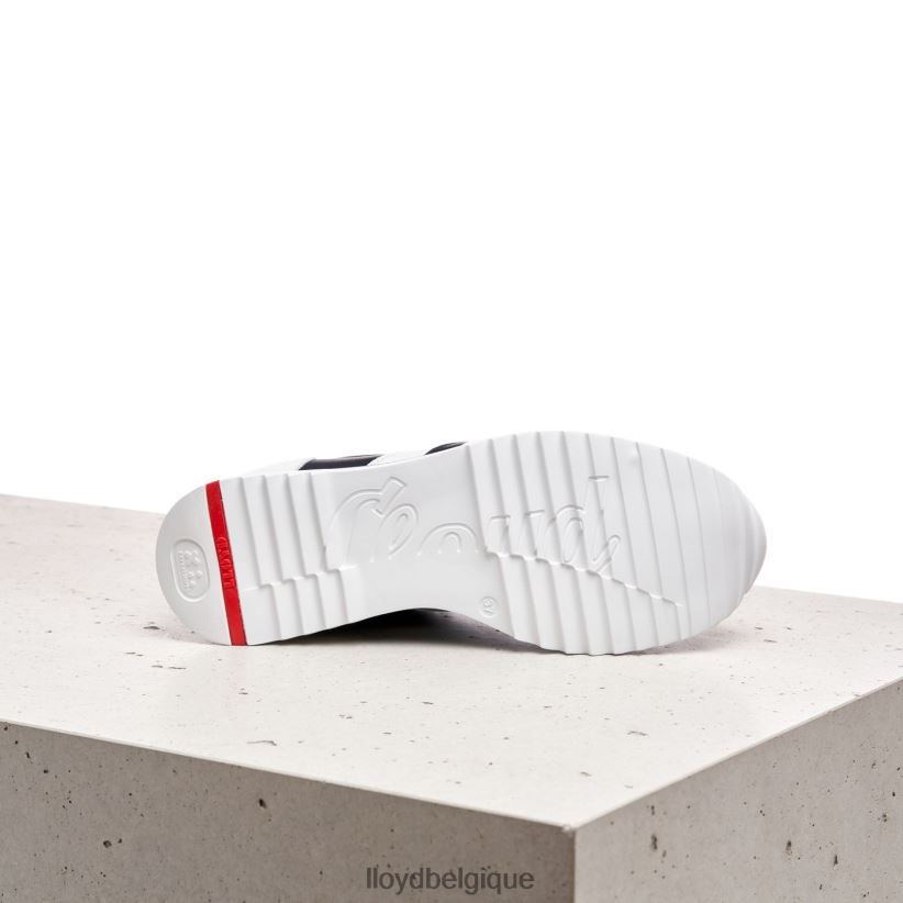 LLOYD baskets en cuir lisse femmes blanc 4Z6Z66870 chaussures