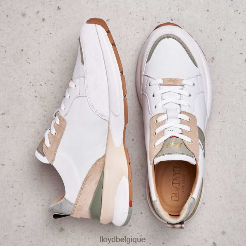 LLOYD baskets en cuir lisse femmes combiné 4Z6Z66840 chaussures