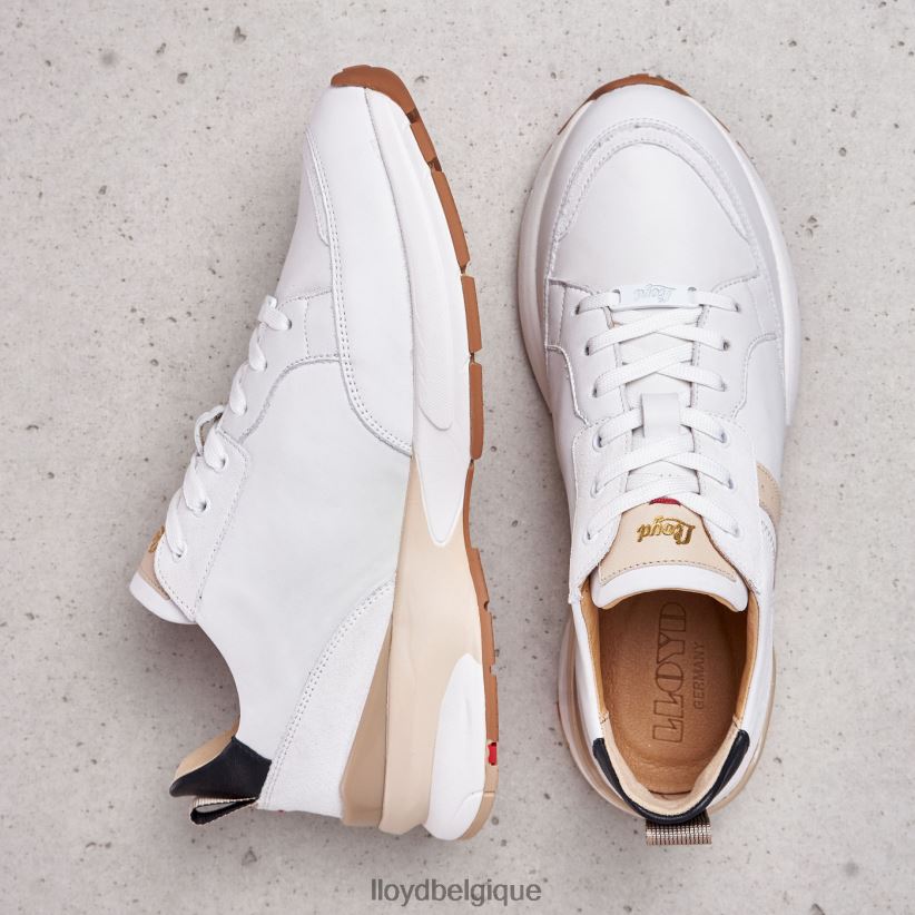 LLOYD baskets en cuir lisse femmes combiné 4Z6Z66846 chaussures
