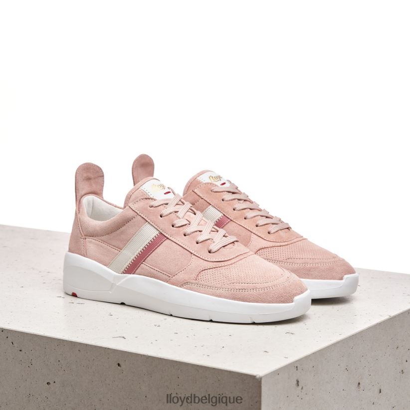 LLOYD baskets en cuir lisse femmes rose 4Z6Z66789 chaussures