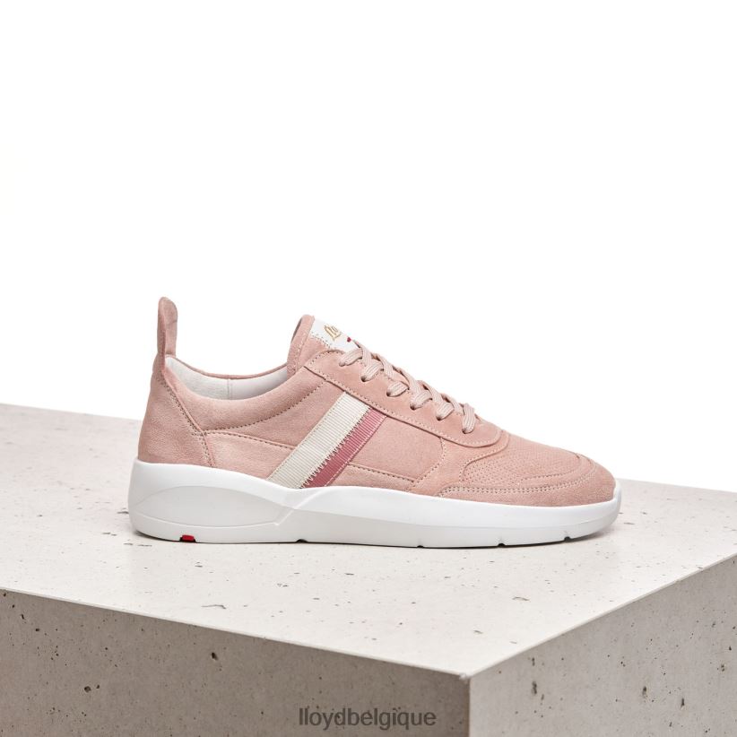 LLOYD baskets en cuir lisse femmes rose 4Z6Z66789 chaussures