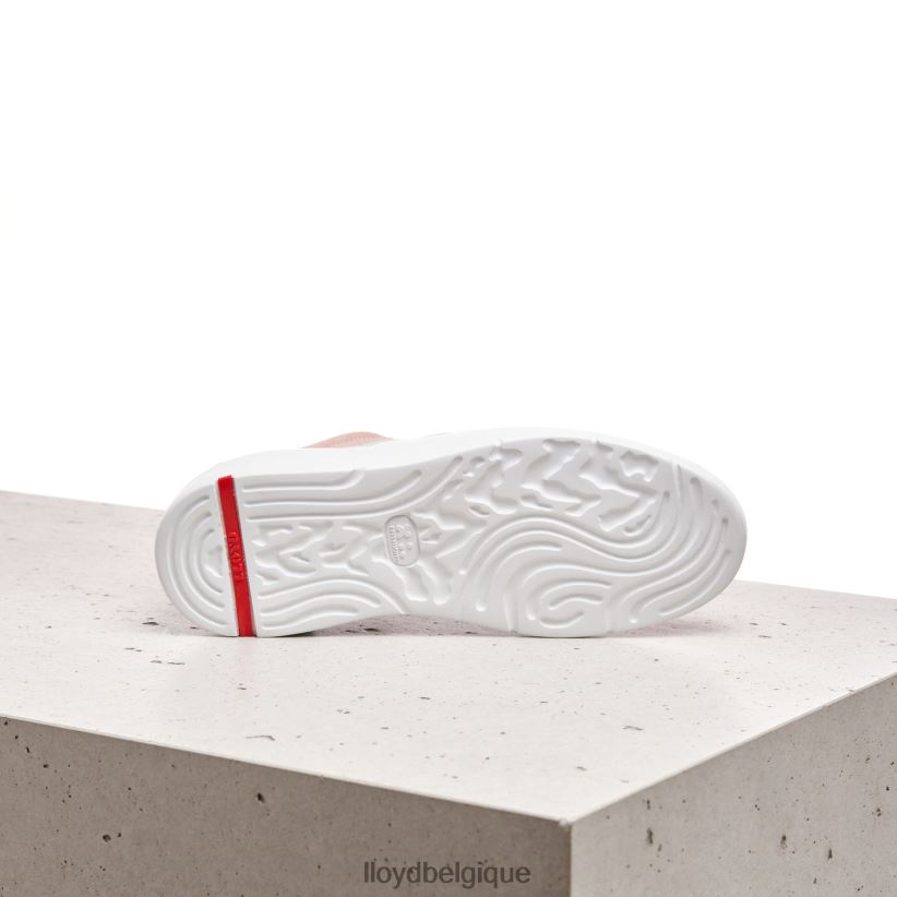 LLOYD baskets en cuir lisse femmes rose 4Z6Z66789 chaussures