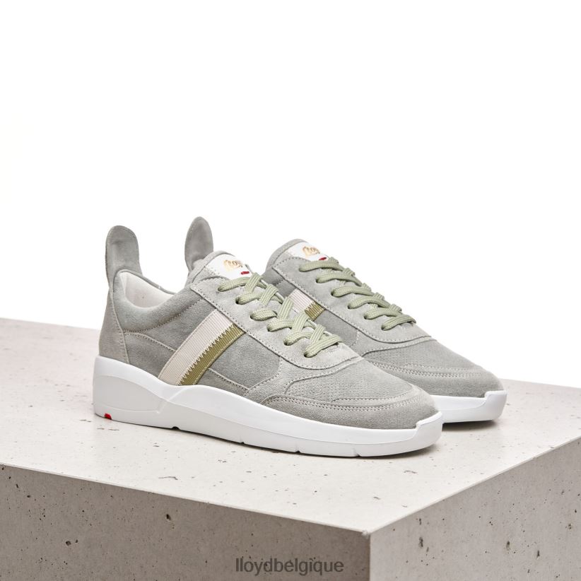 LLOYD baskets en cuir lisse femmes vert 4Z6Z66809 chaussures