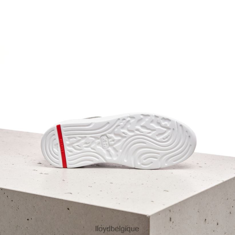 LLOYD baskets en cuir lisse femmes vert 4Z6Z66809 chaussures