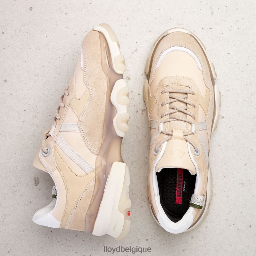 LLOYD baskets en daim femmes beige 4Z6Z66779 chaussures
